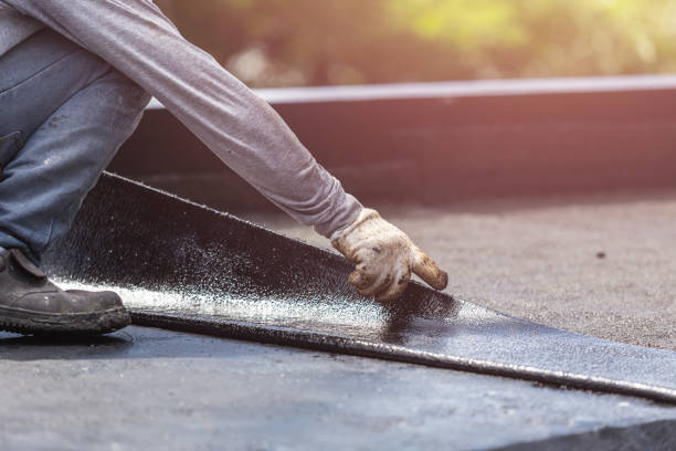 Professional Emergency Waterproofing technician working in New Richmond, OH